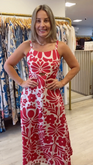 Vestido Flora Natalino